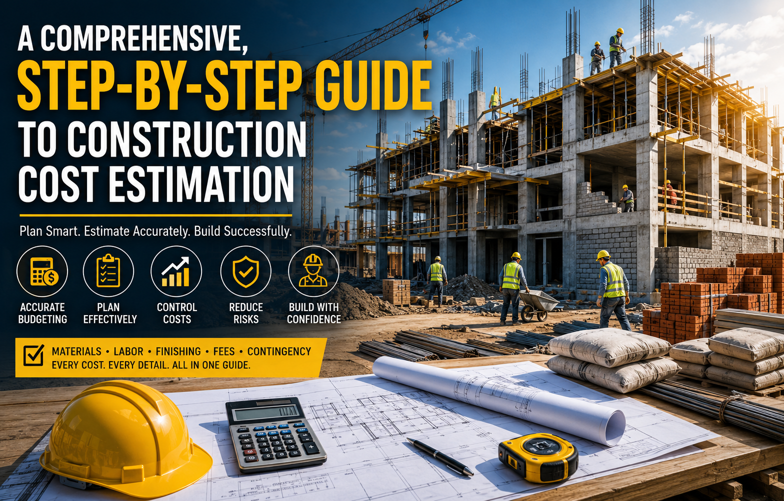 A Comprehensive, Step-by-Step Guide to Construction Cost Estimation