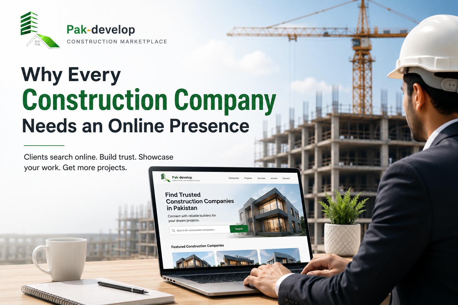 Why Every Construction Company Needs an Online Presence in Pakistan (2026)