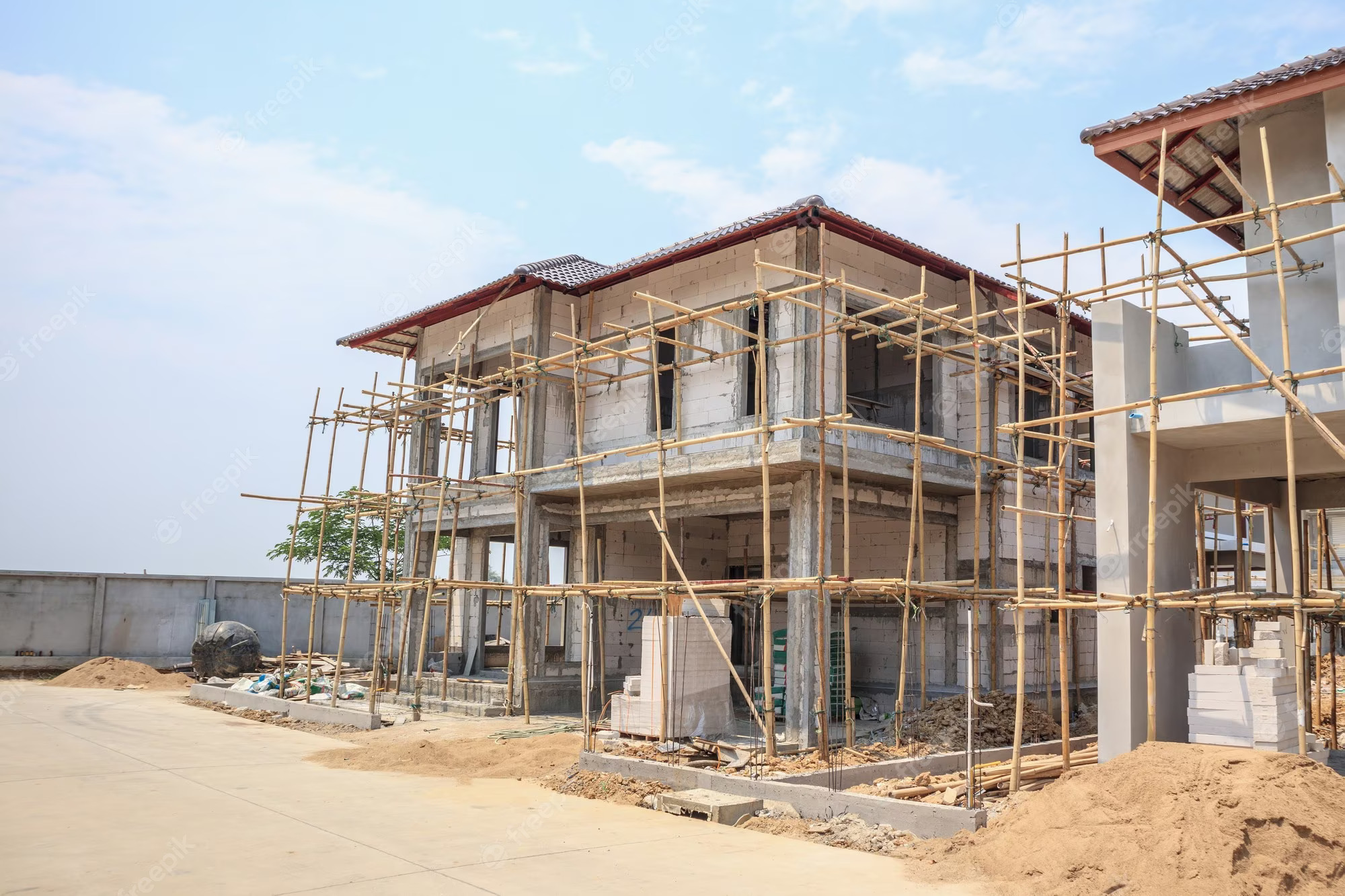 Construction project plans and documentation